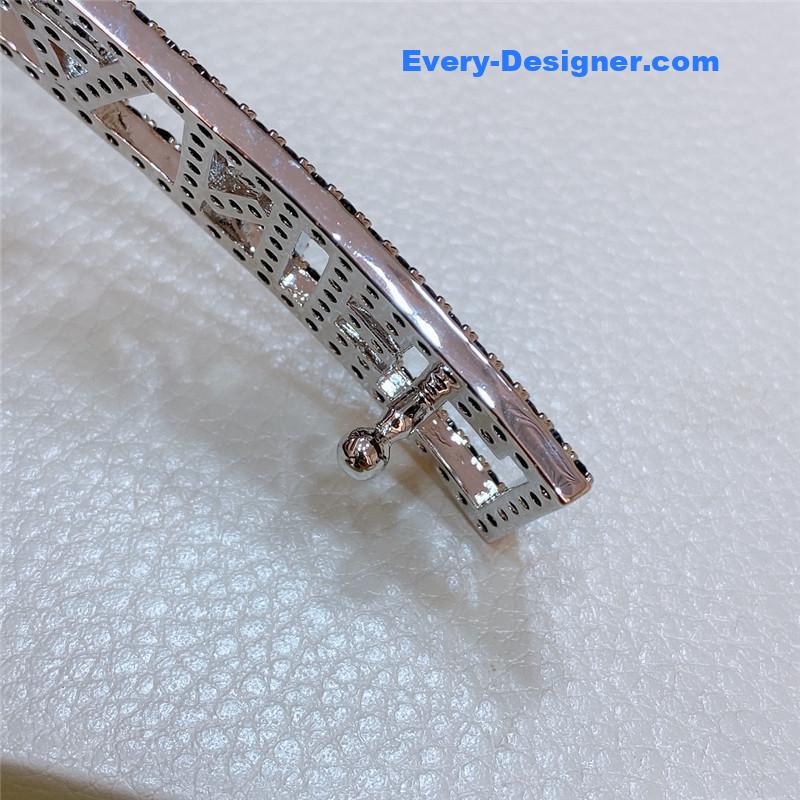 ch**el stainless steel buckle D1am0nd calfskin belt