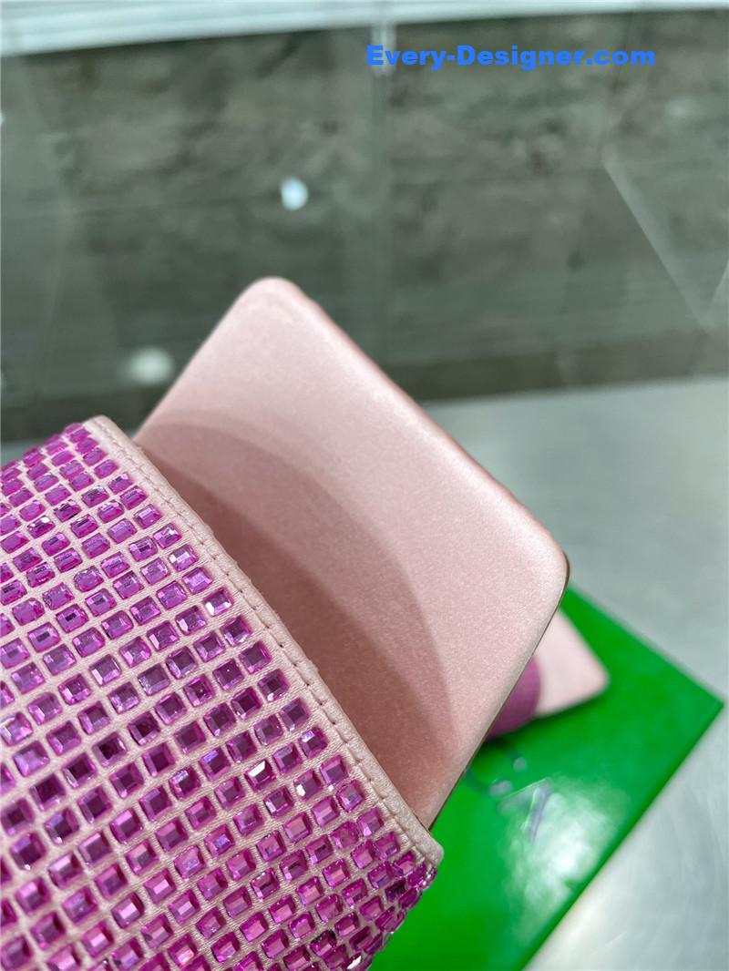 Bottega Veneta new square diamond slippers