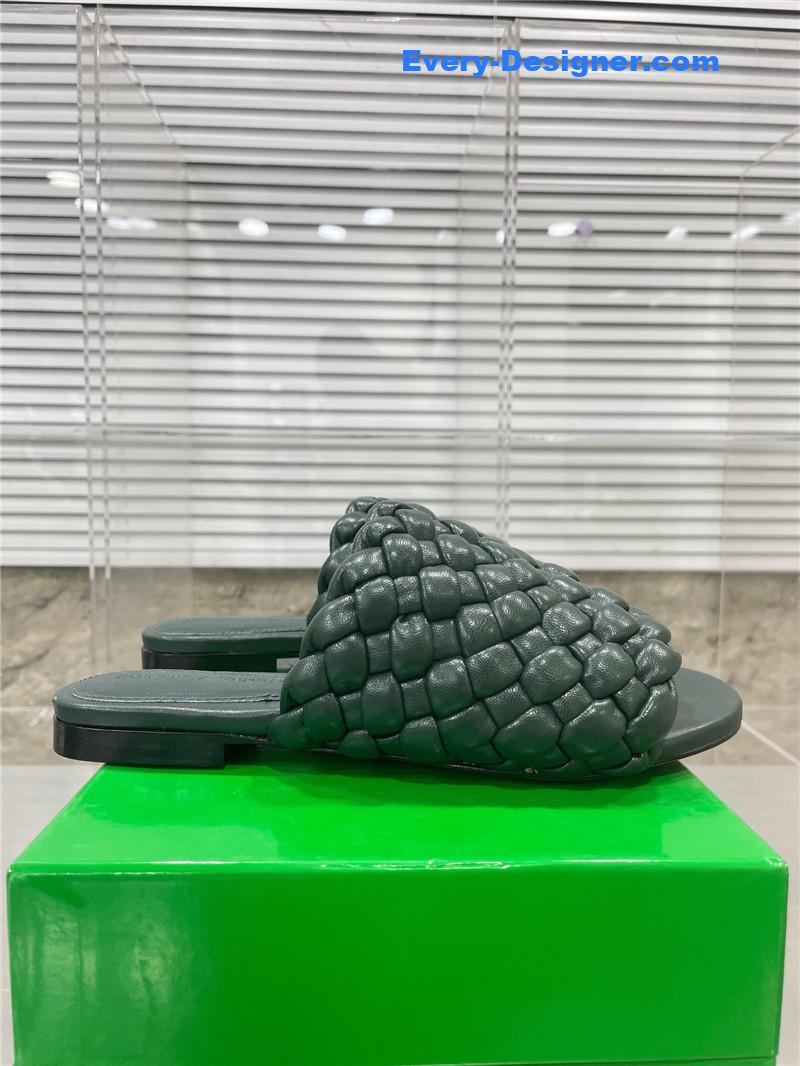Bottega Veneta woven slides