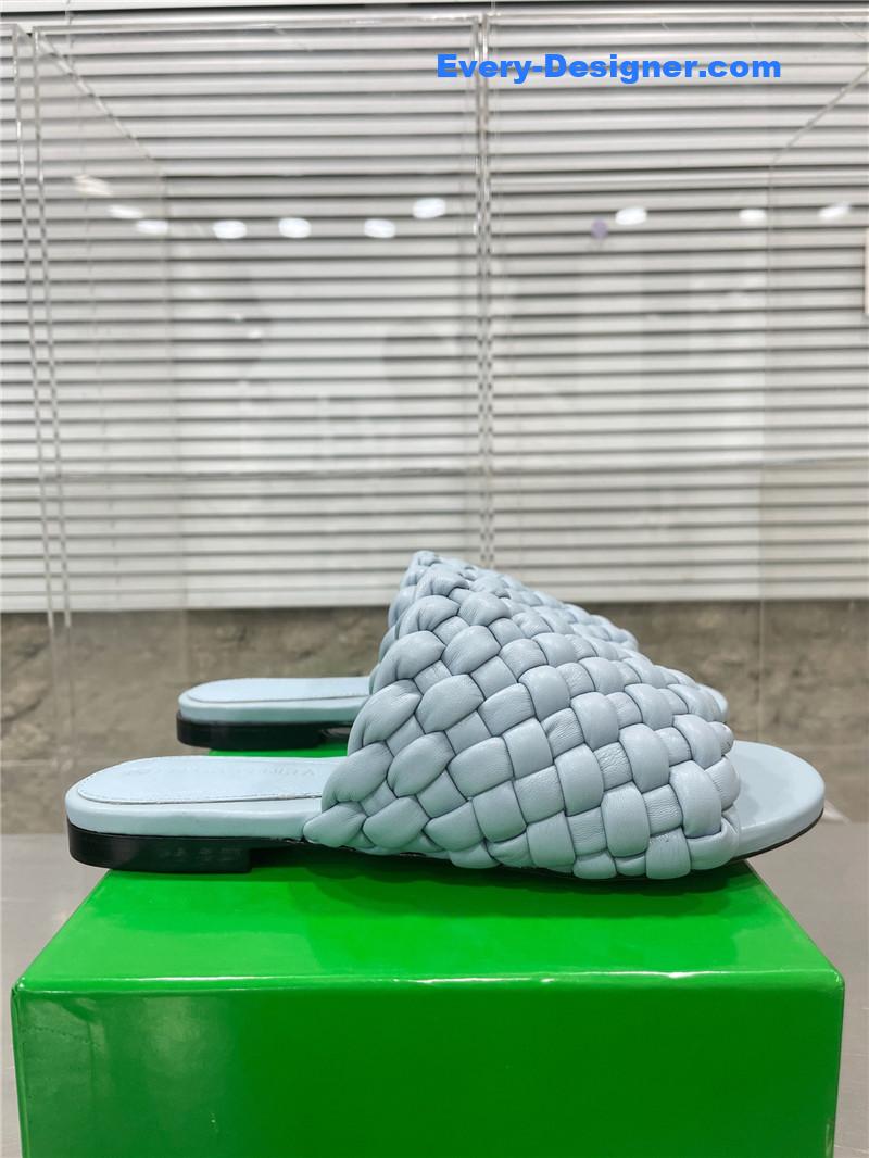 Bottega Veneta woven slides