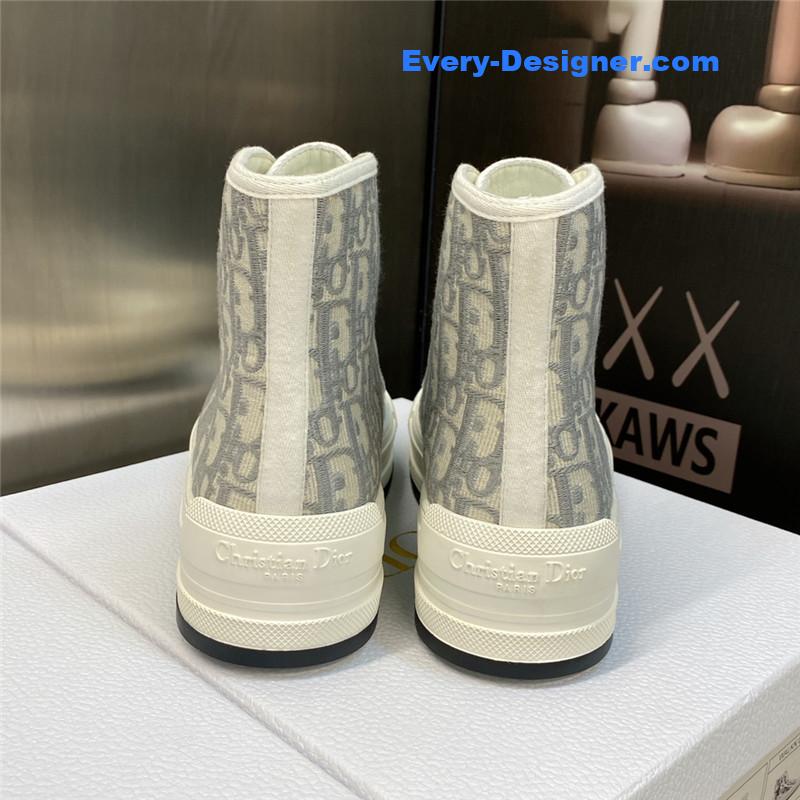 D10r couple models thick bottom strap high top casual shoes