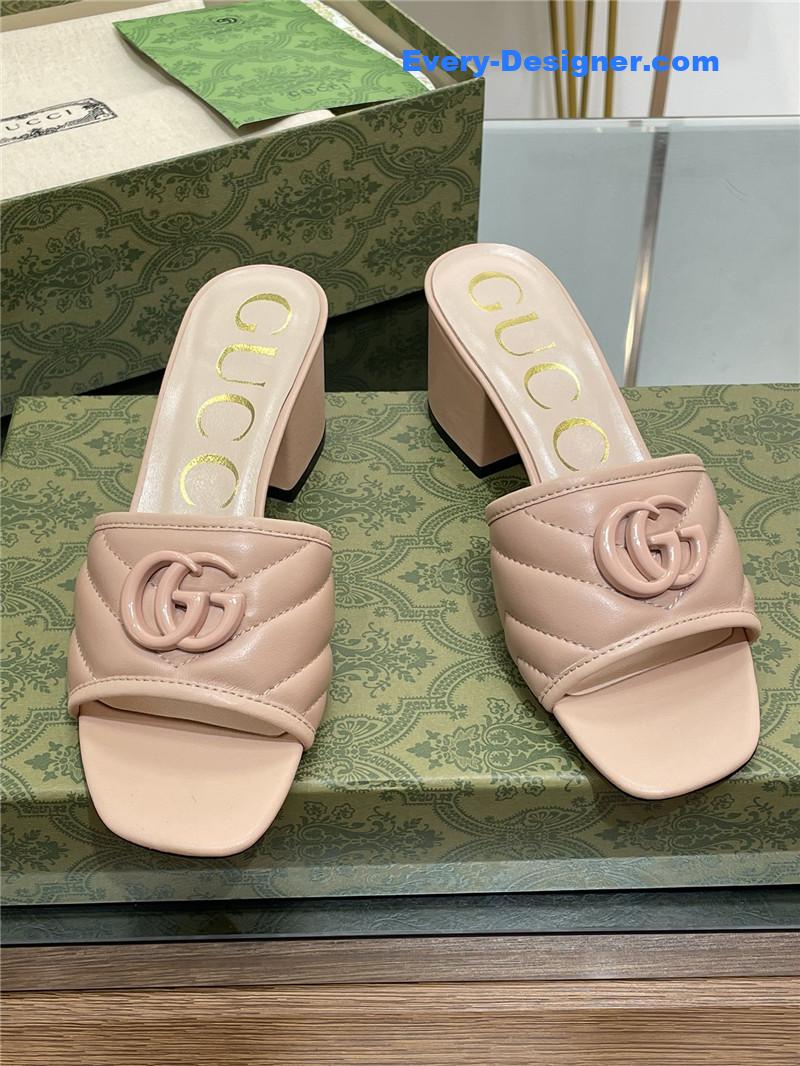 Gvc*1 gg buckle sandals slippers