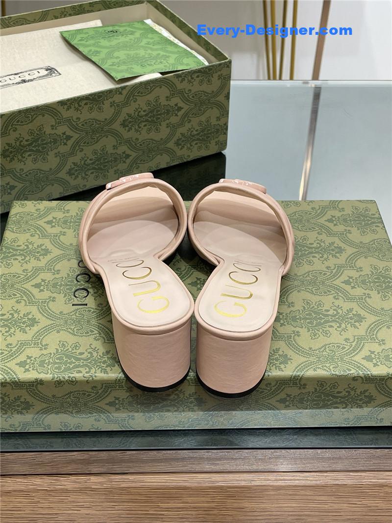 Gvc*1 gg buckle sandals slippers