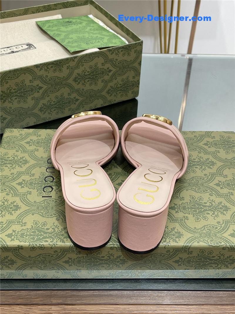 Gvc*1 gg buckle sandals slippers
