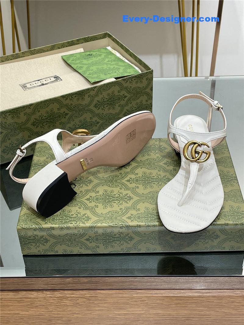 Gvc*1 classic gg buckle sandals