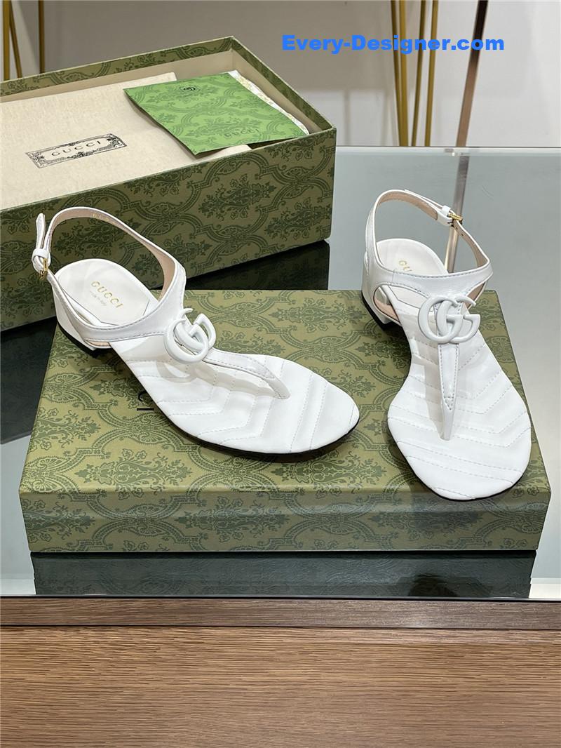 Gucci classic GG buckle sandals