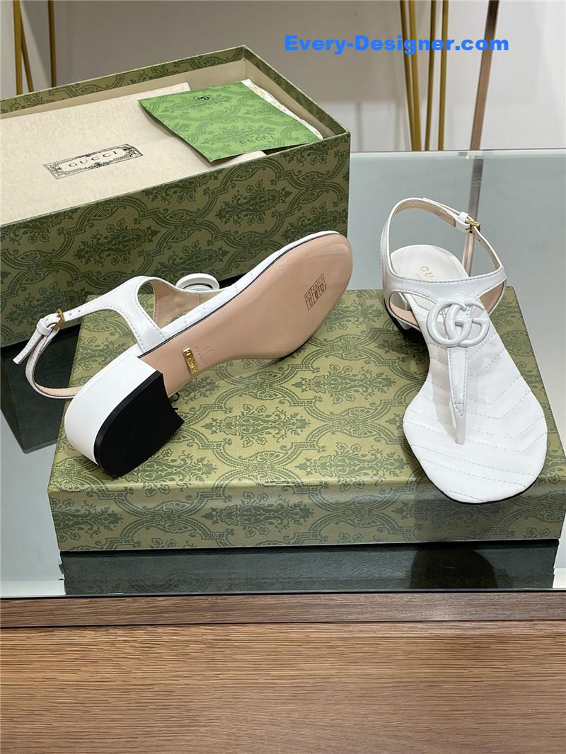 Gvc*1 classic gg buckle sandals