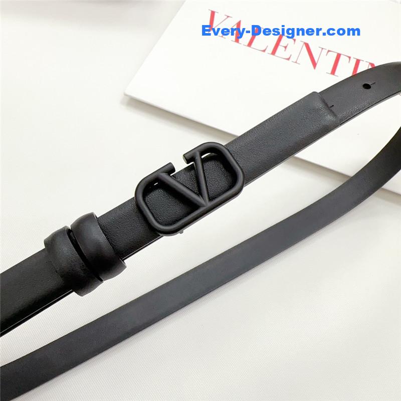 Va1e*ntin0 new double-sided top layer cowhide belt