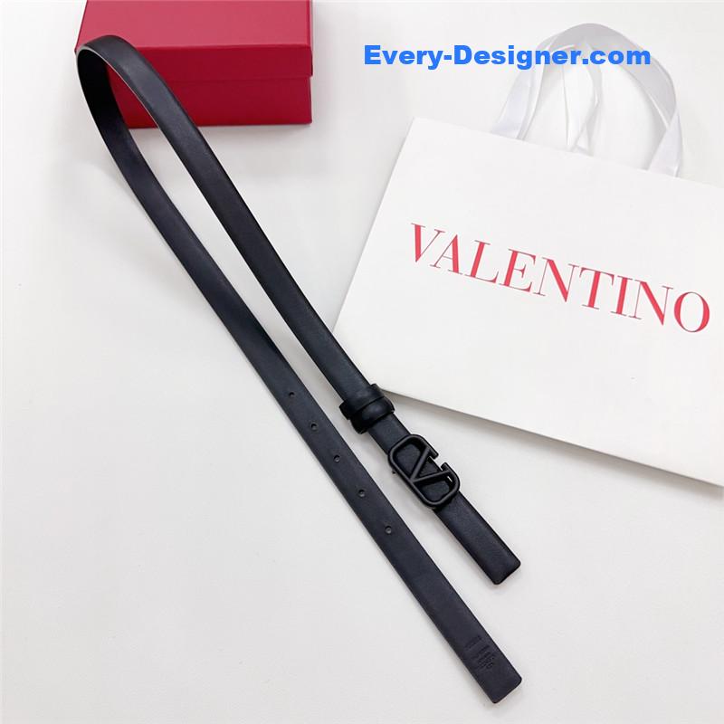 Va1e*ntin0 new double-sided top layer cowhide belt