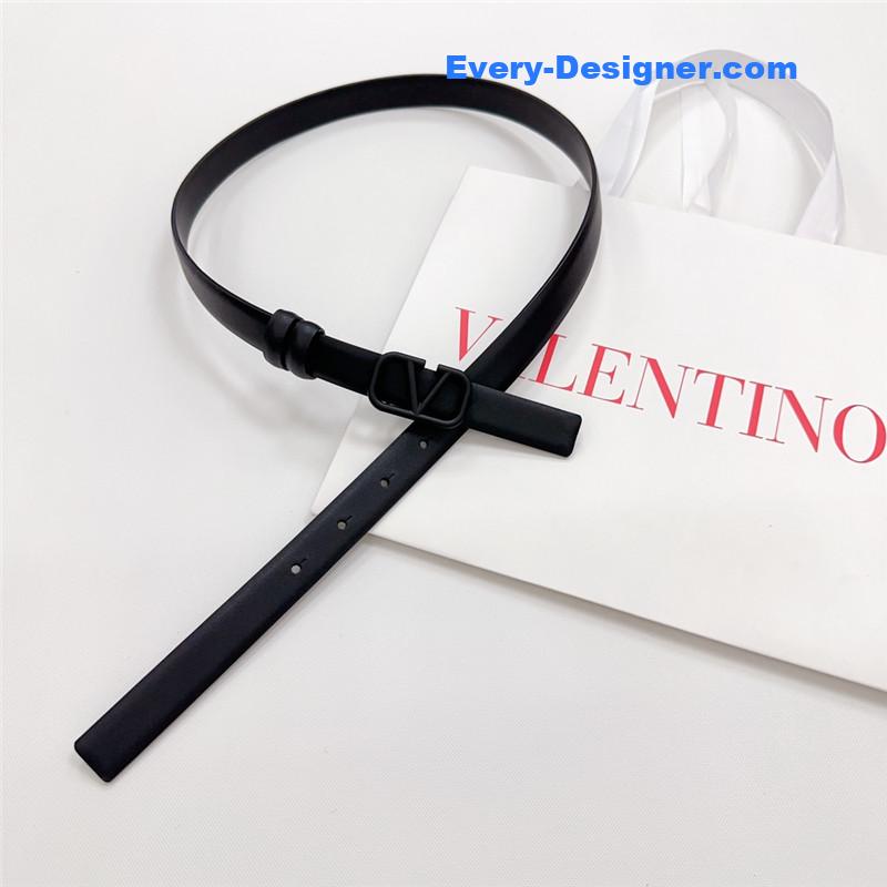 Va1e*ntin0 new double-sided top layer cowhide belt