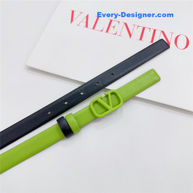 Va1e*ntin0 new double-sided top layer cowhide belt