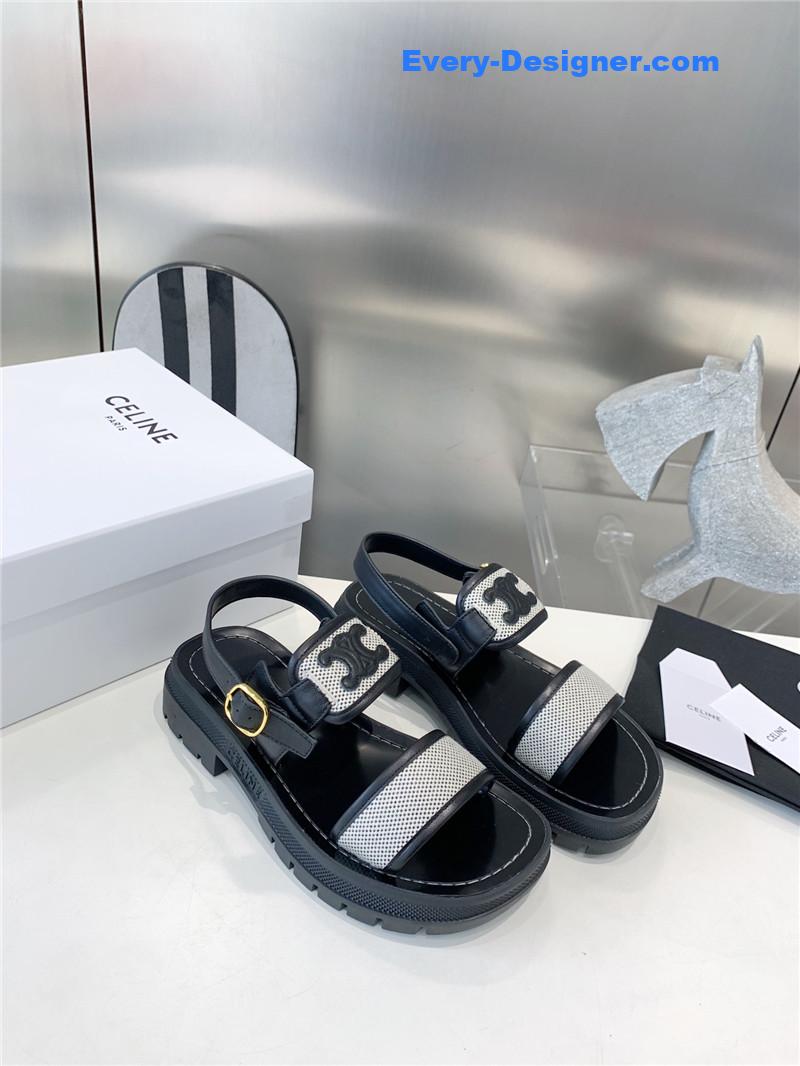 celine latest explosion beach sandals