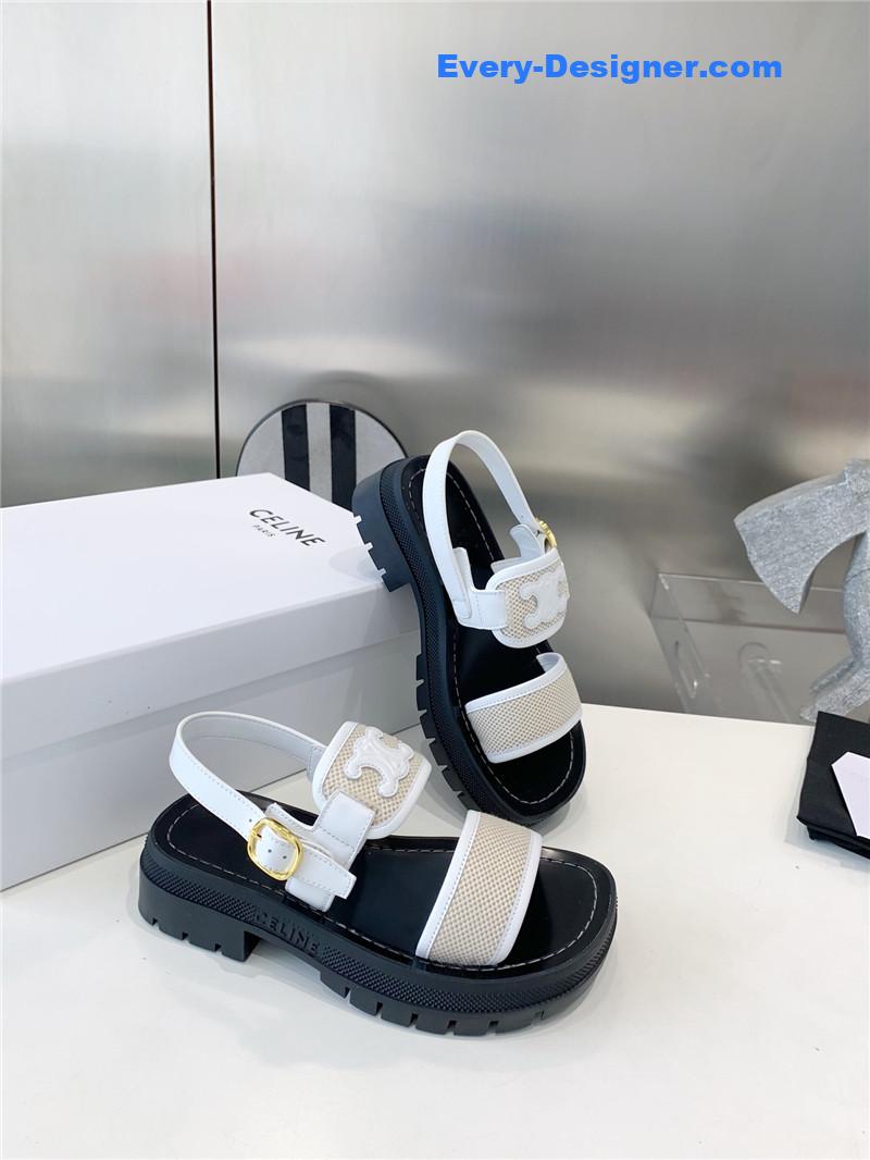 celine latest explosion beach sandals