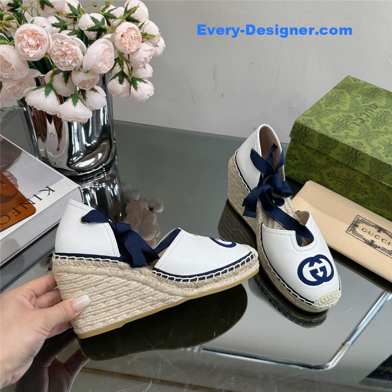 Gvc*1 wedge fisherman shoes