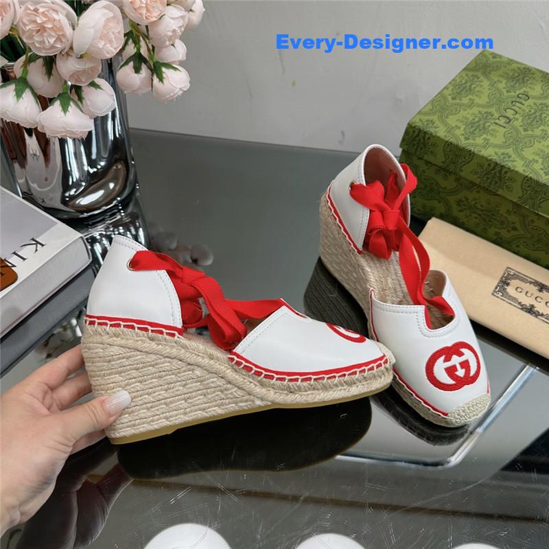 Gvc*1 wedge fisherman shoes