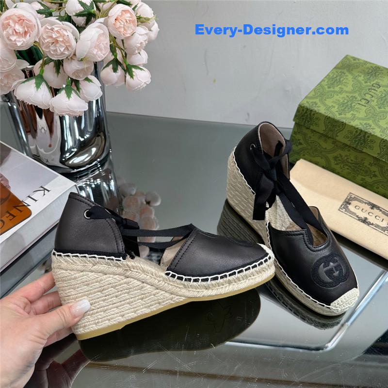 Gvc*1 wedge fisherman shoes