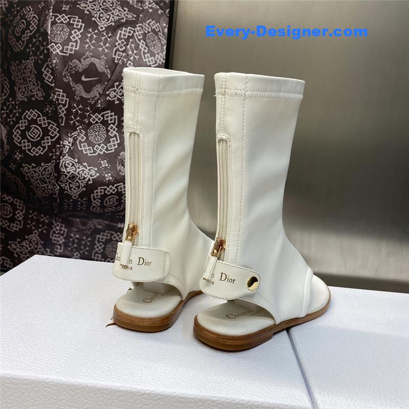 D10r new spirit clip toe casual flat elastic female sandals