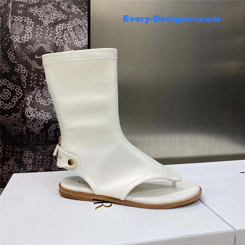 D10r new spirit clip toe casual flat elastic female sandals