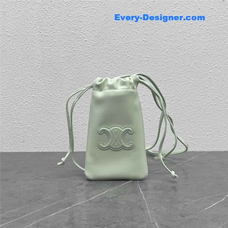 Ce1i*e drawstring phone bag