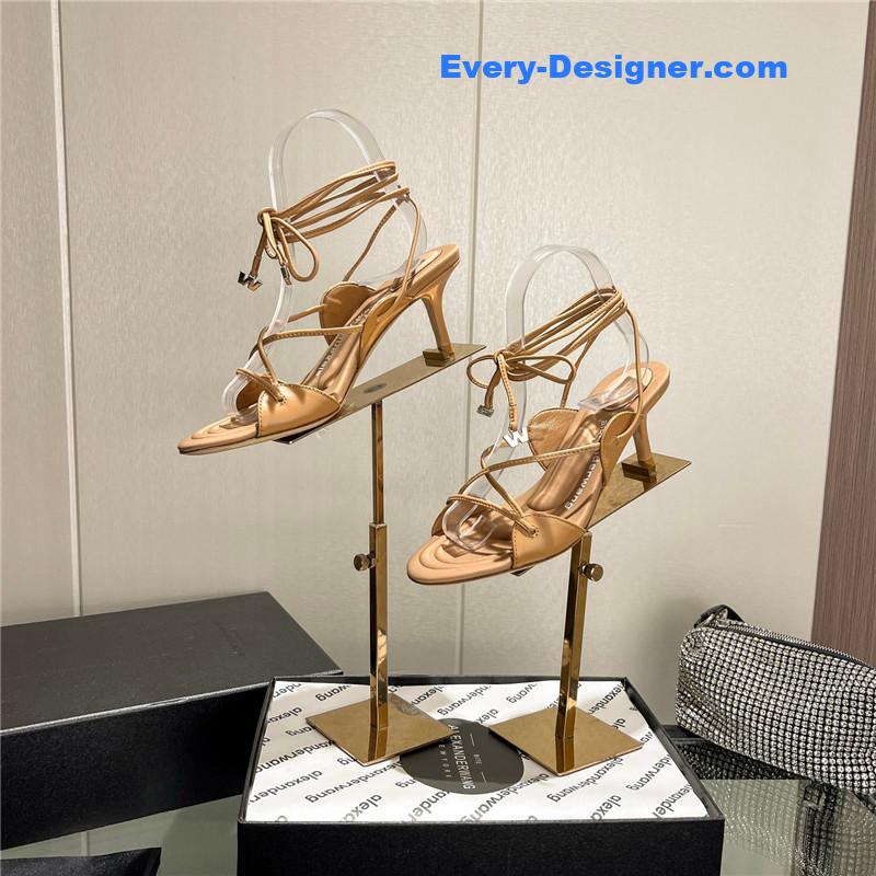 A1exa*der wang metal rhinestone buckle sandals