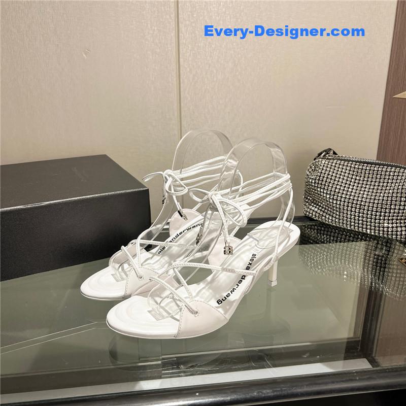 A1exa*der wang metal rhinestone buckle sandals