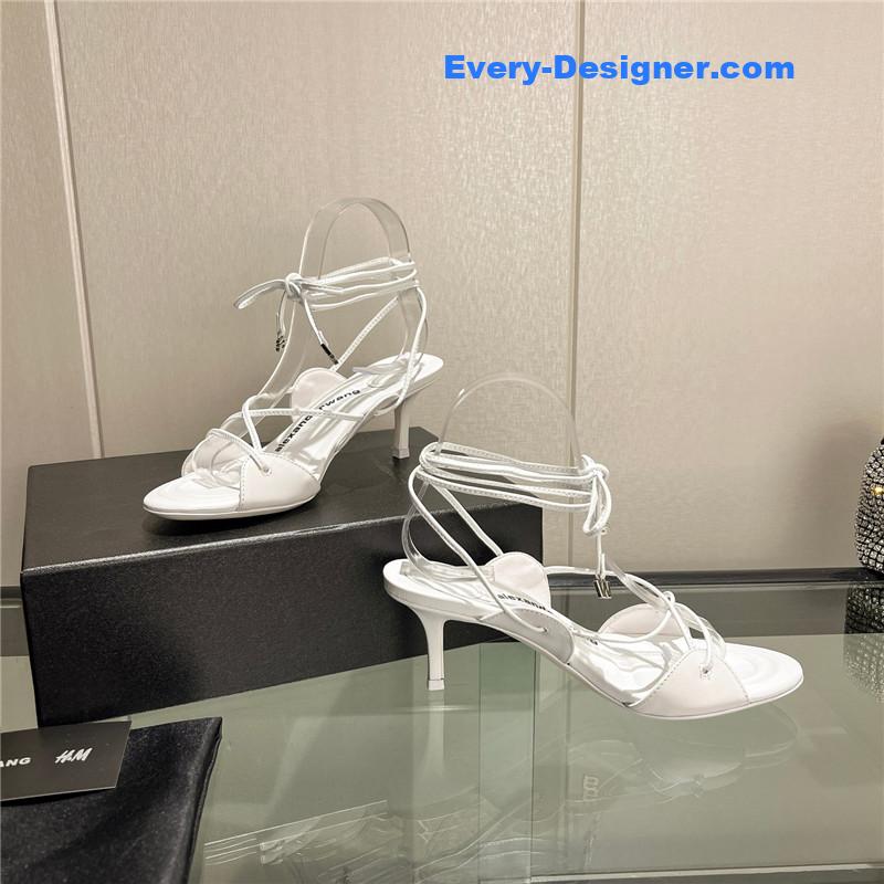 A1exa*der wang metal rhinestone buckle sandals