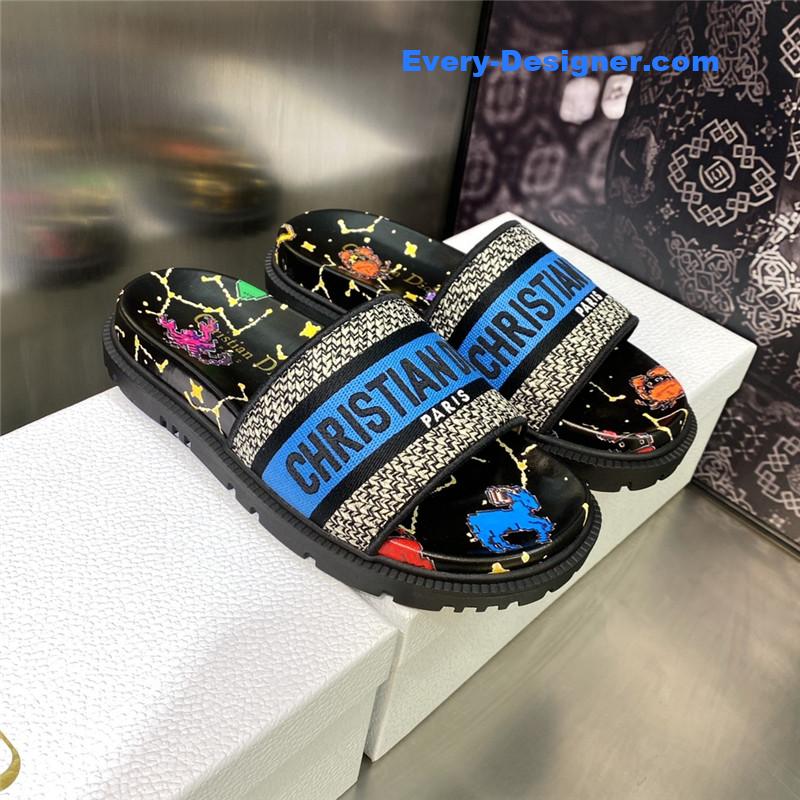 dior platform jelly color women’s sandals