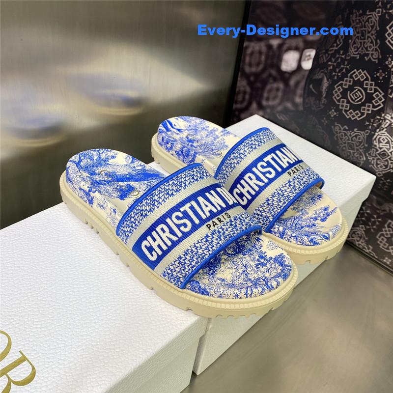 dior platform jelly color women’s sandals