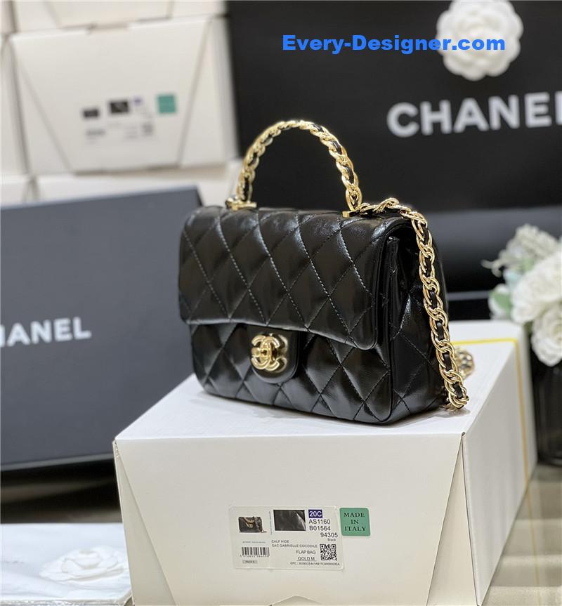 Ch**el cf handle mini bag