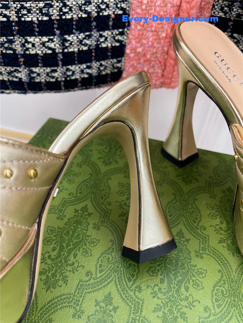 Gvc*1 platform rivets high heels