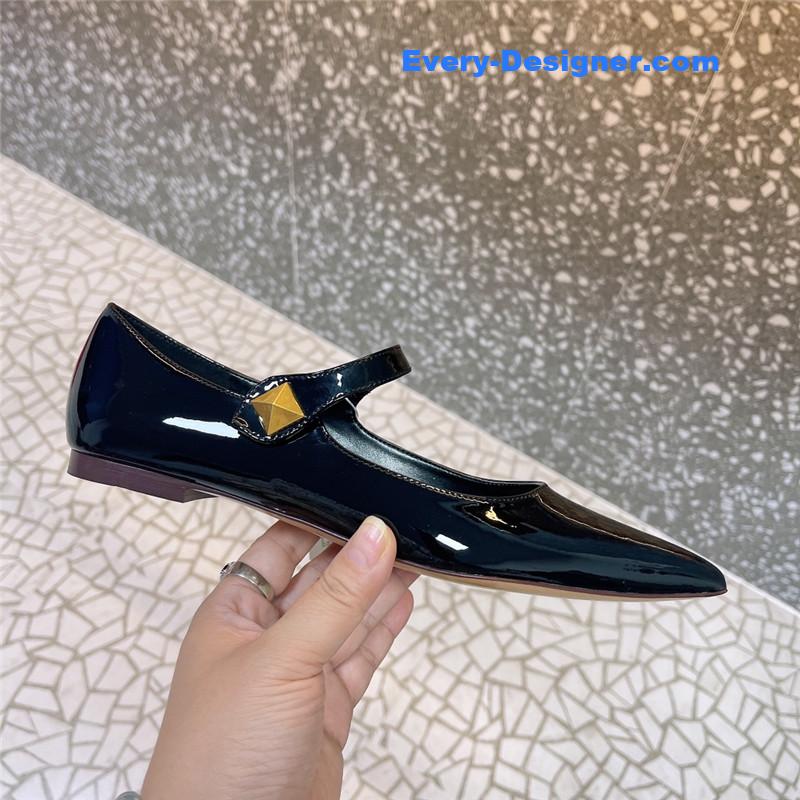 valentino new Mary Jane high-heeled shoes