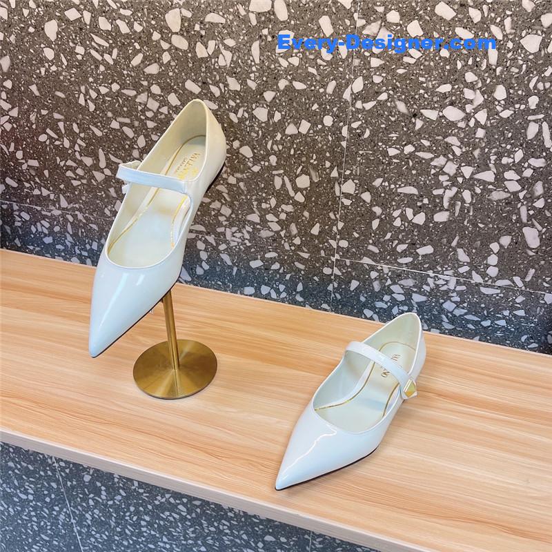 valentino new Mary Jane high-heeled shoes