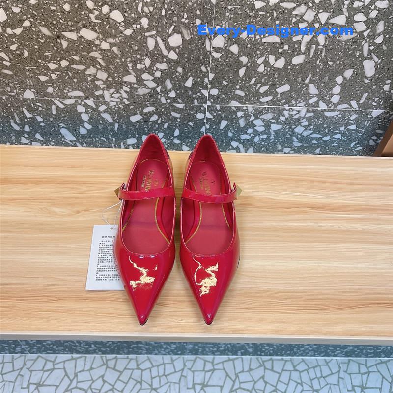 valentino new Mary Jane high-heeled shoes
