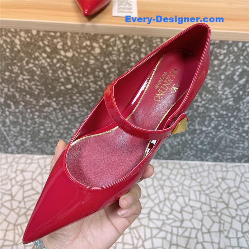 valentino new Mary Jane high-heeled shoes
