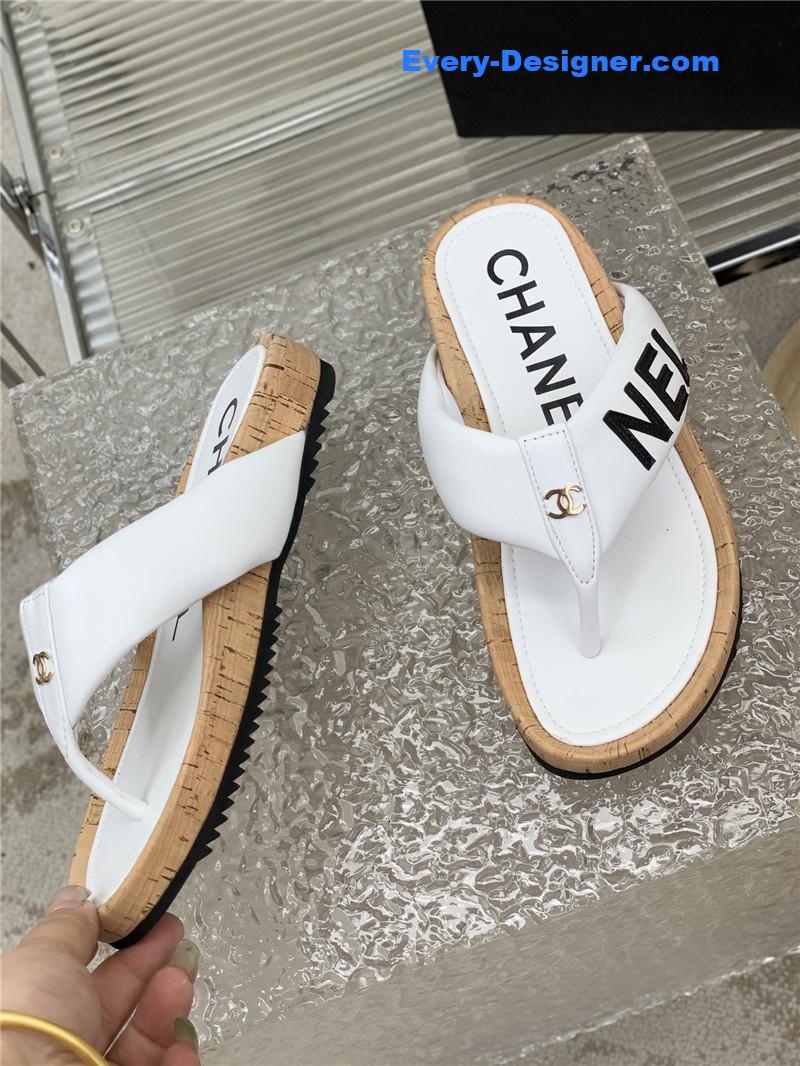 CC flip logo flops