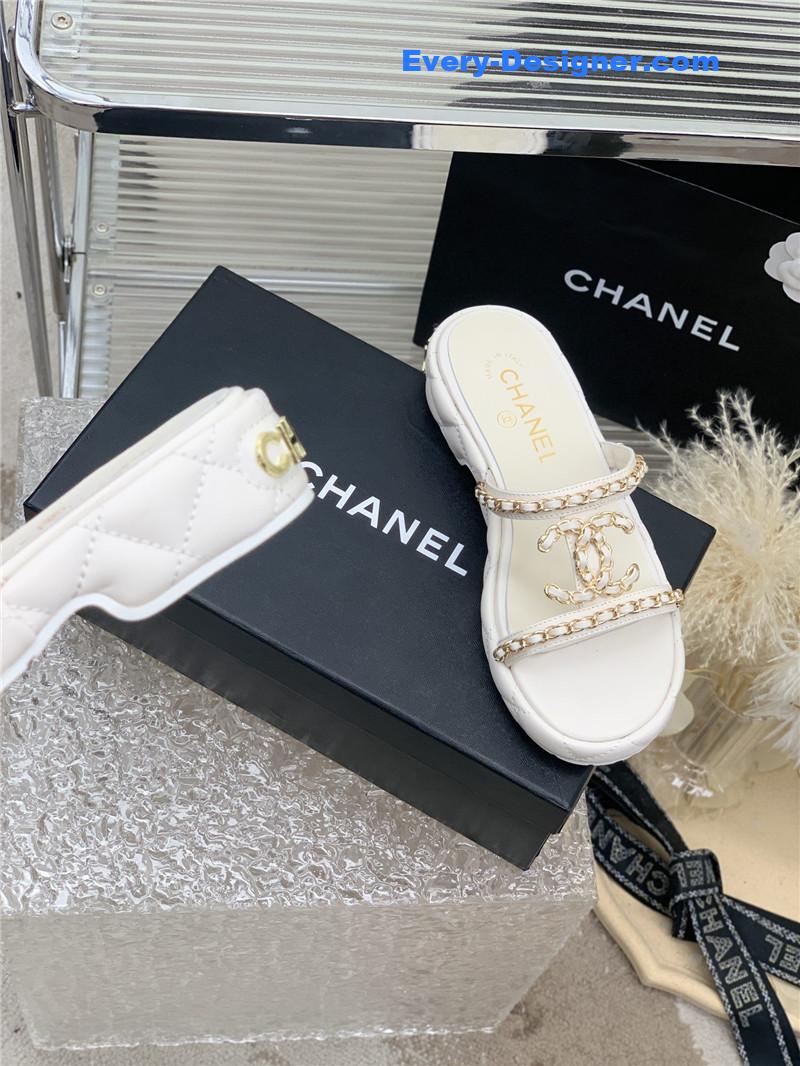 CC new silk sheepskin slippers