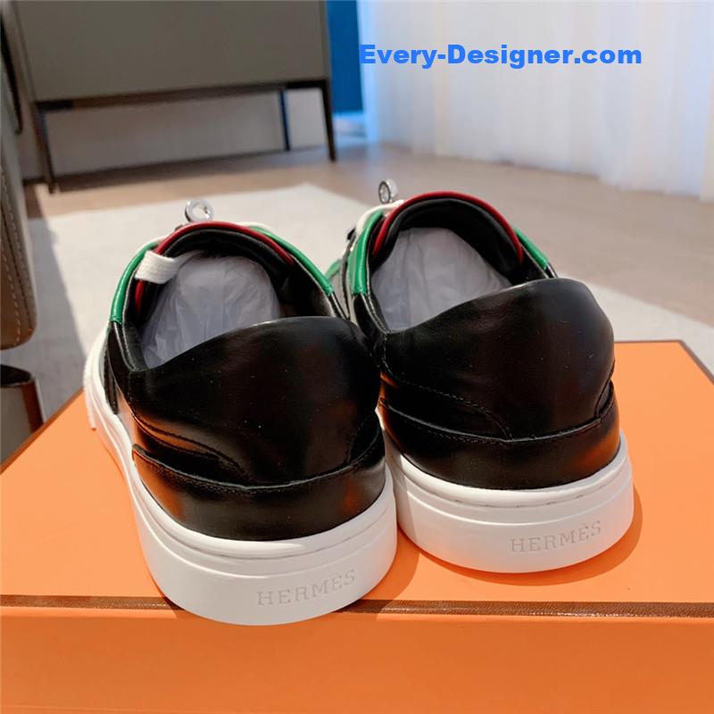 H**me5 british retro design white shoes