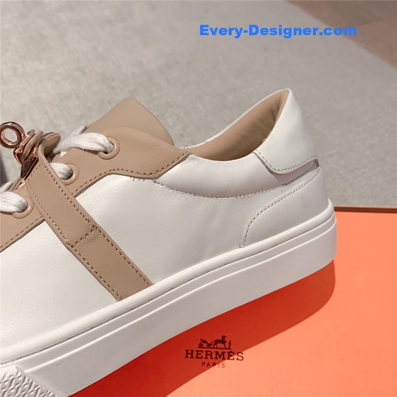 H**me5 british retro design white shoes