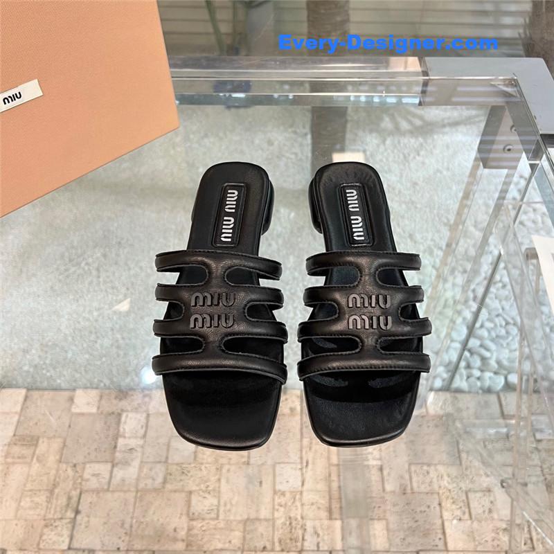 M1um1u new flat slippers