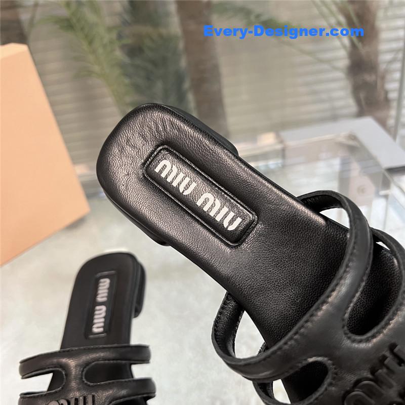 M1um1u new flat slippers