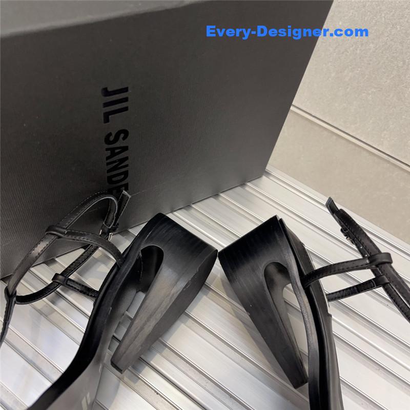 jil sander early spring jil sander flat slippers