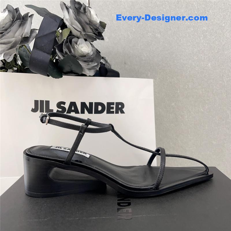 jil sander early spring jil sander flat slippers