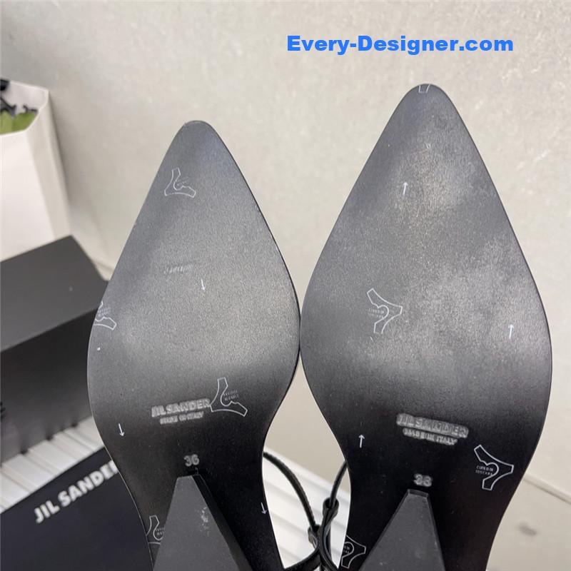 jil sander early spring jil sander flat slippers