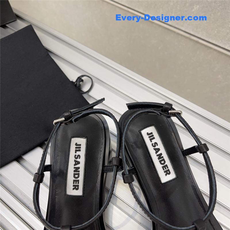 jil sander early spring jil sander flat slippers