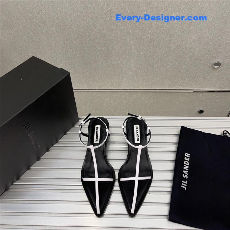 jil sander early spring jil sander flat slippers