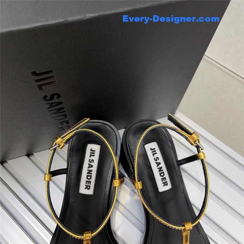 jil sander early spring jil sander flat slippers