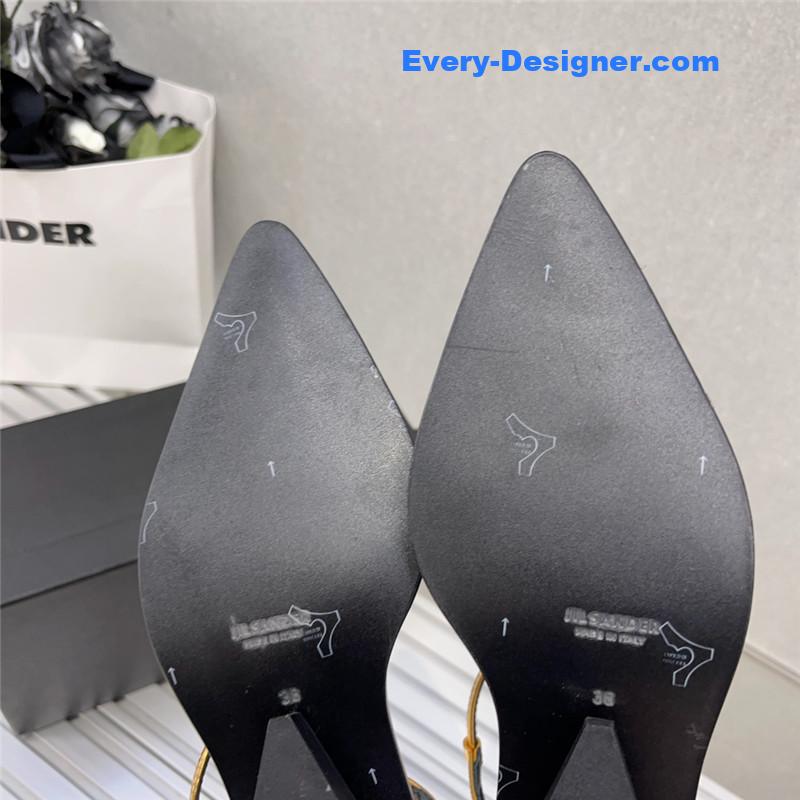 jil sander early spring jil sander flat slippers