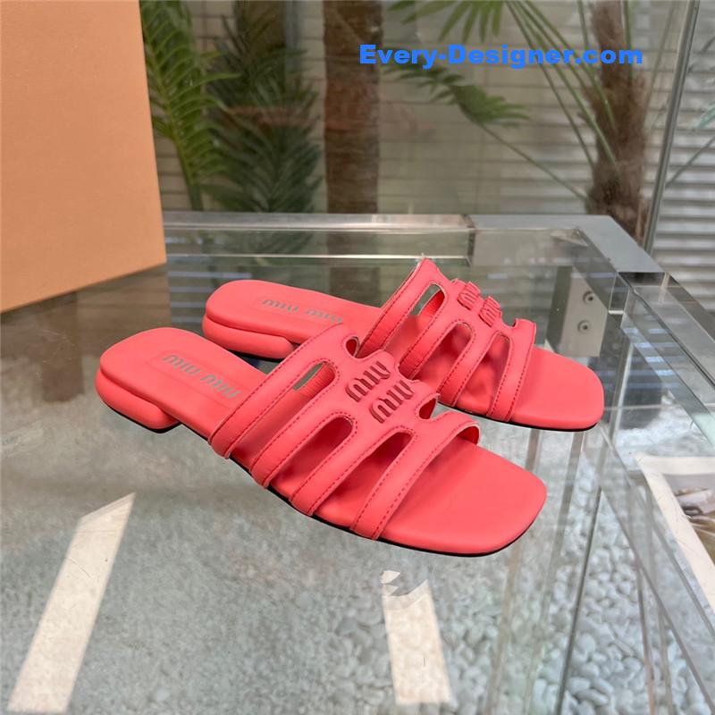 M1um1u new flat slippers