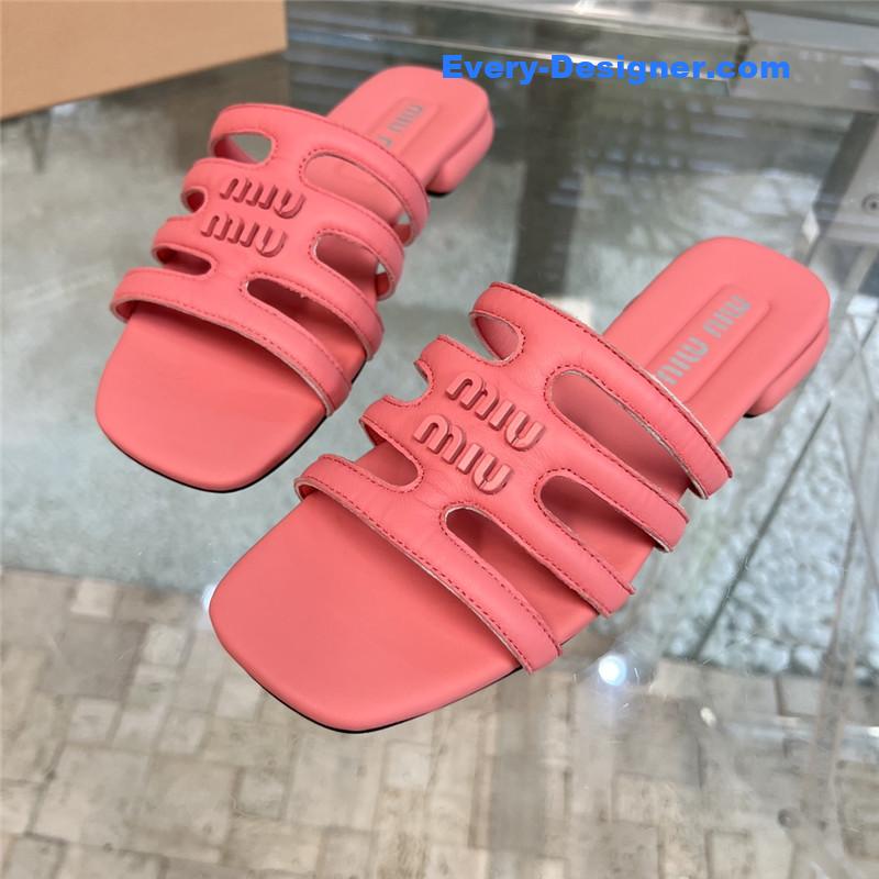 M1um1u new flat slippers