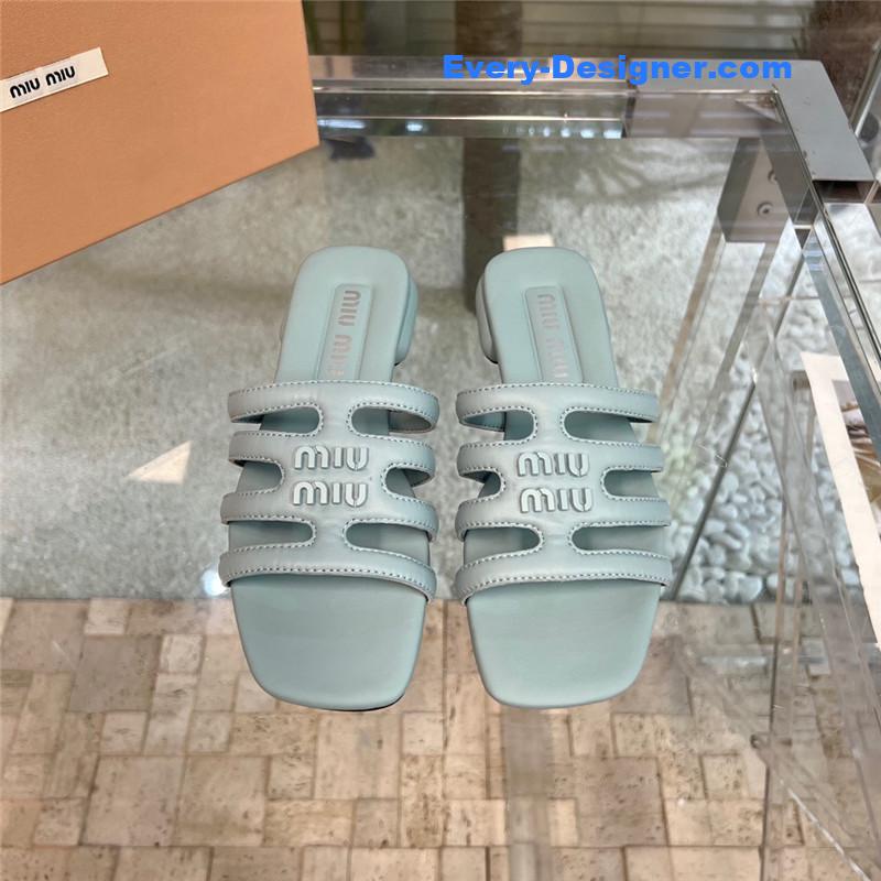 M1um1u new flat slippers